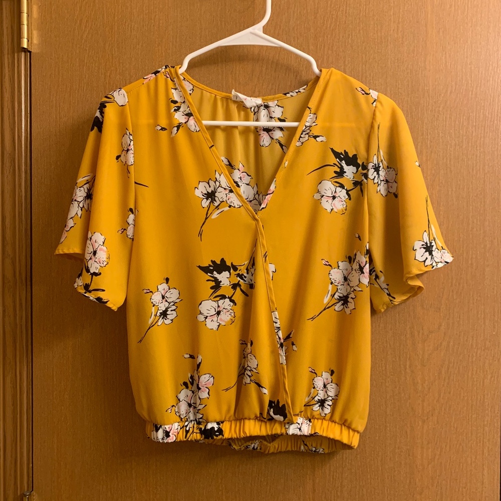 Flowy floral top